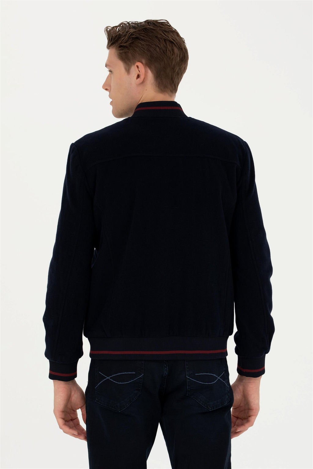 U. S. Polo Assn / Мужское темно-синее пальто Stamp - U.s. polo assn фото 12