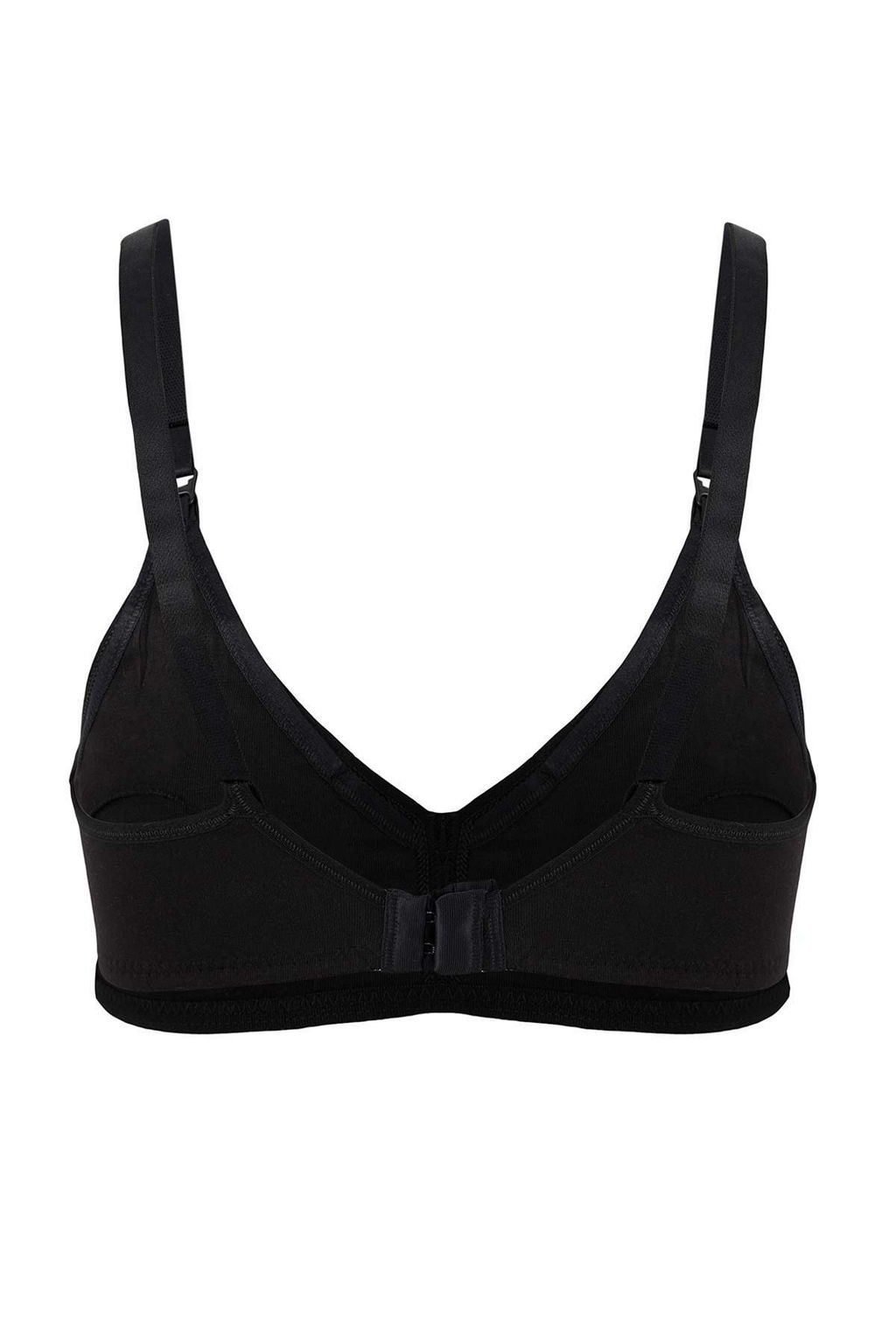 Siyah-Ekru 2li Pamuklu Emzirme Sutyeni Kaps?z Sutyen THMSS26SU00008