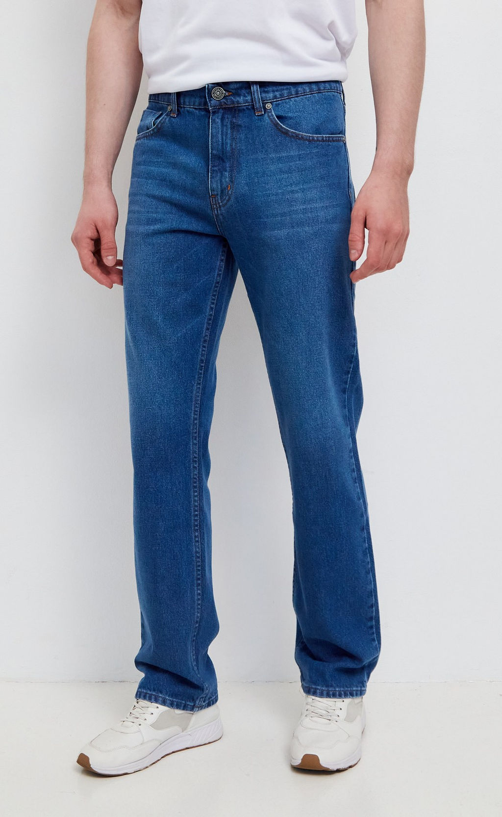 Джинсы F911-0152 middle blue - Fine joyce фото 2