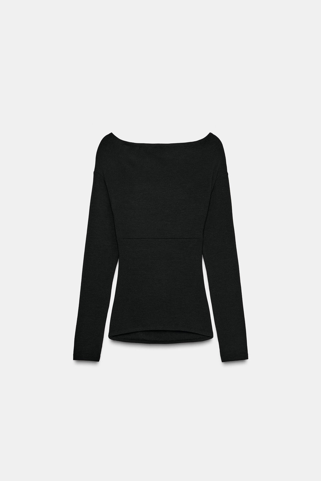 DRAPED SURPLICE NECKLINE TOP - Zara фото 6