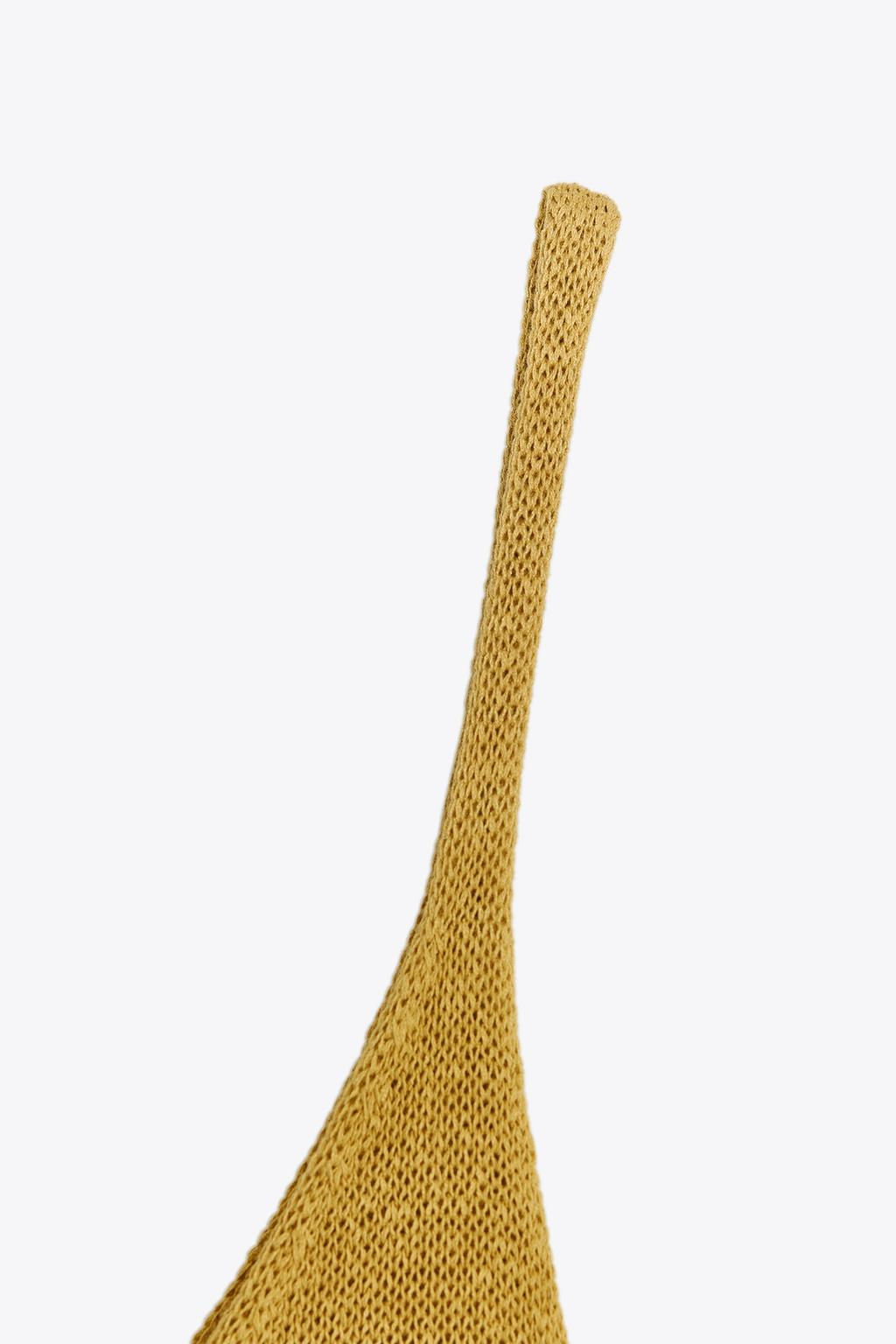 LINEN BLEND KNIT TOP - Zara фото 6