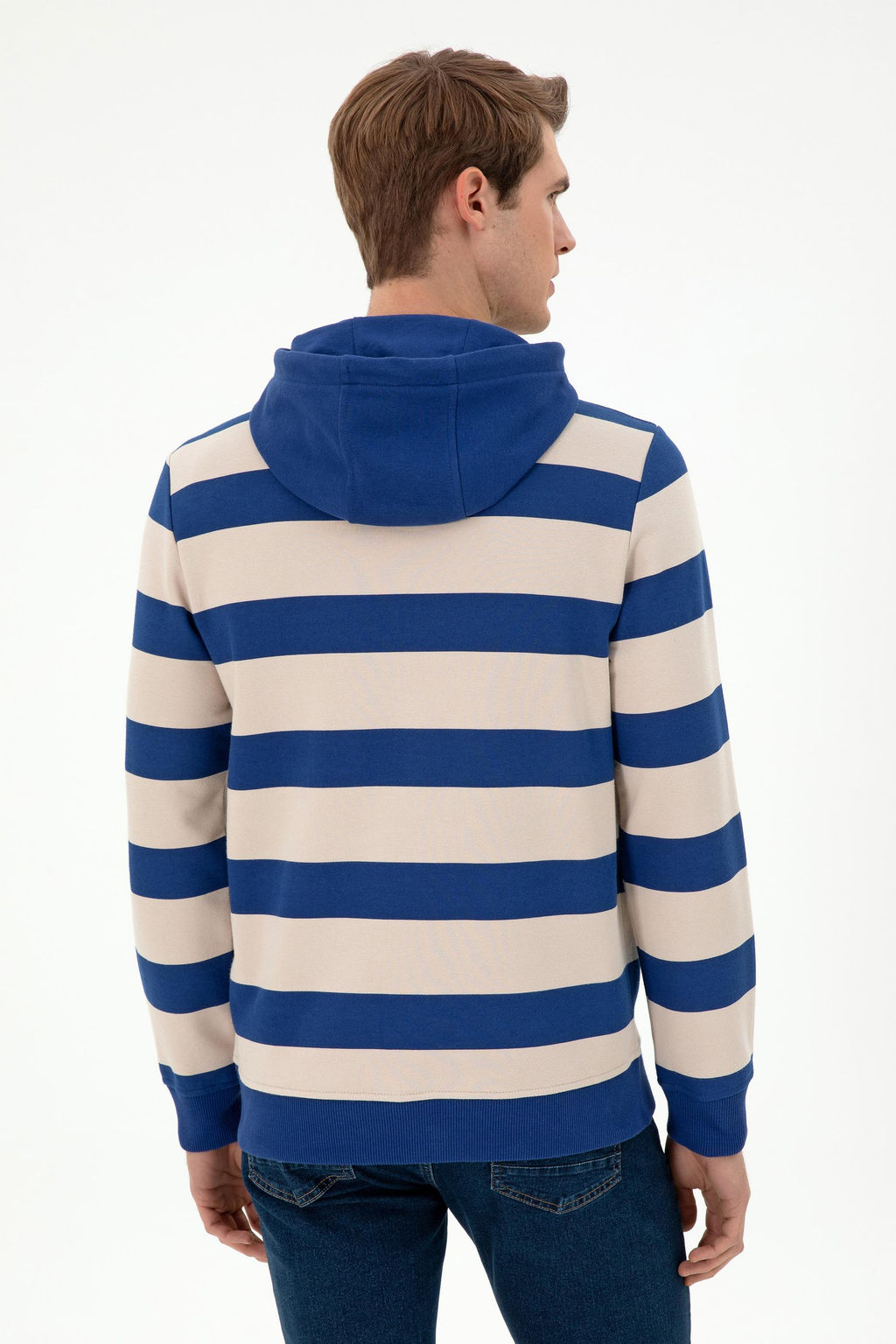 Мужской свитшот цвета индиго - U.s. polo assn фото 5