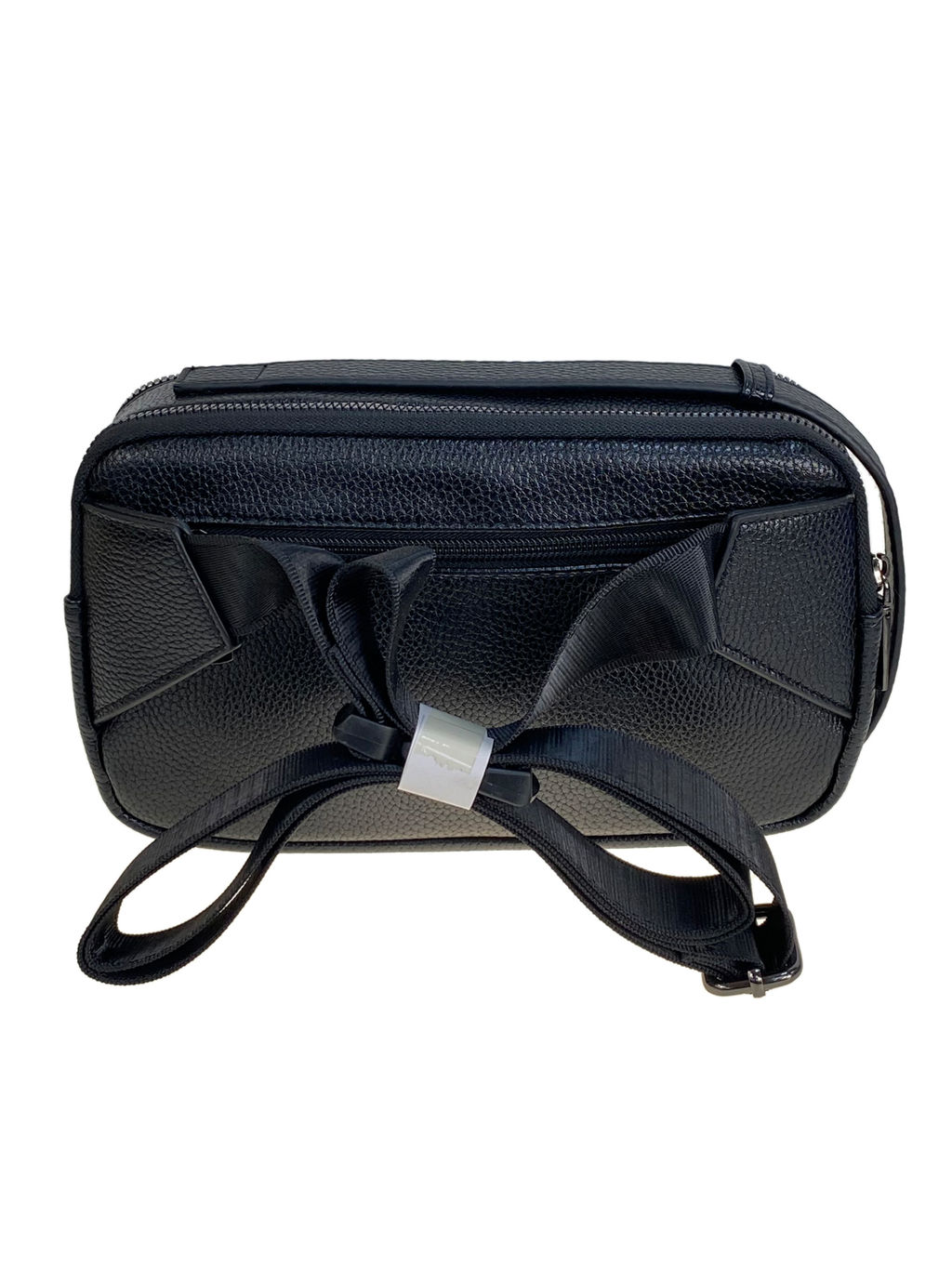 Сумка мужская из натуральной кожи, цвет черный - Greta фото 2