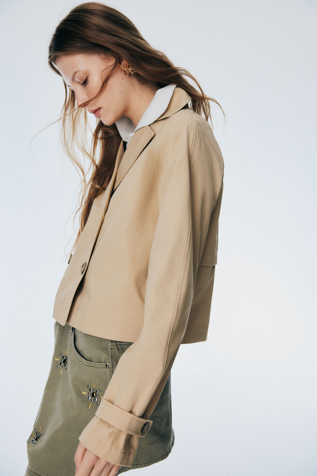 Gabardina corta - H&m фото 6