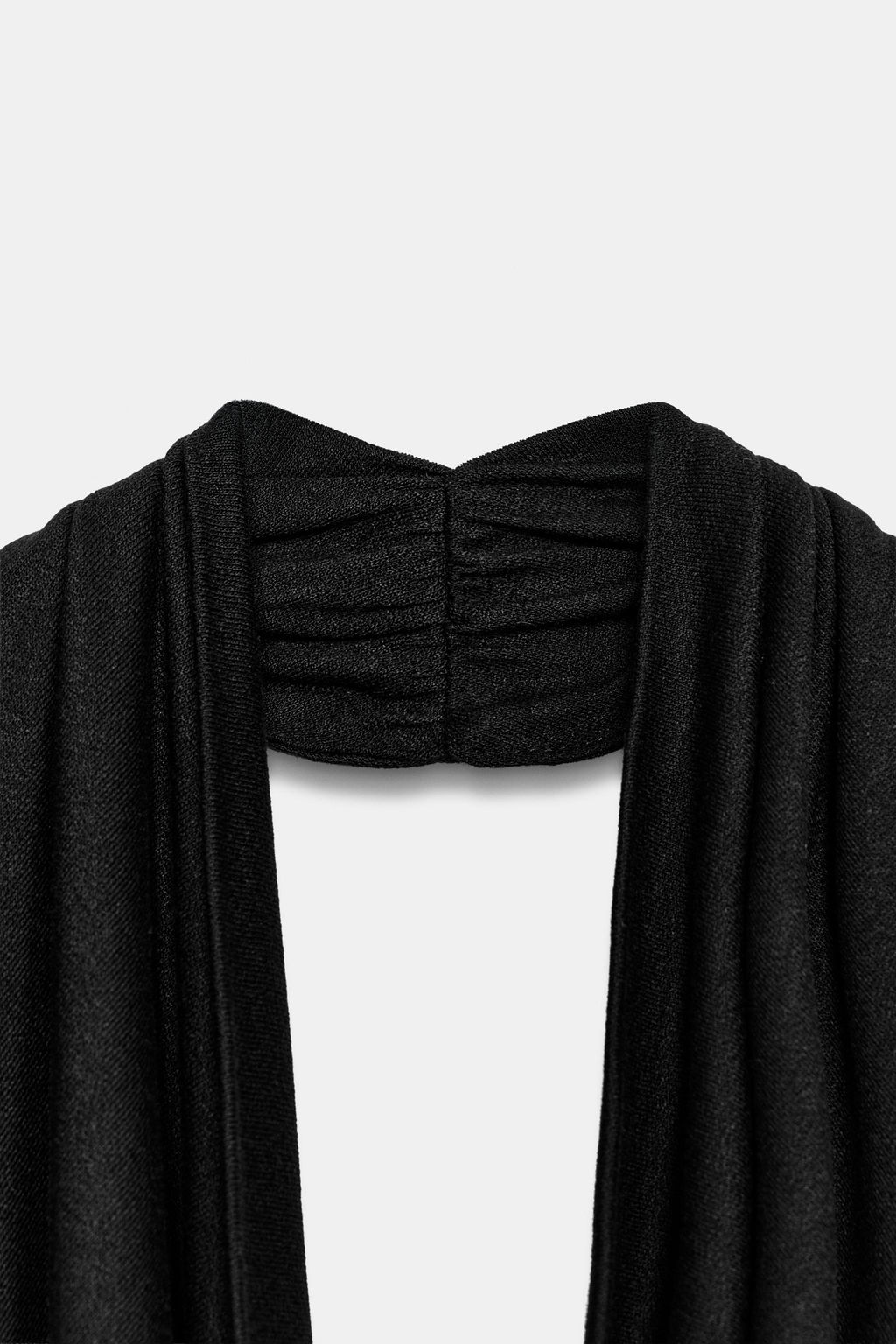 TOP HALTER DRAPEADO / Negro - Zara фото 8