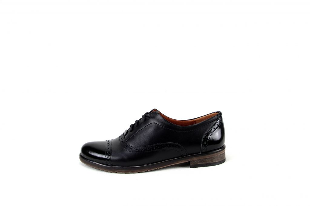 Туфли полуботинки EDART 101.berta.black+lacq фото 2