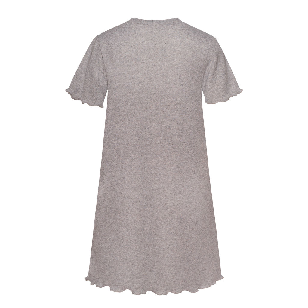 Сорочка для девочки меланж панда 818 (128, 64)