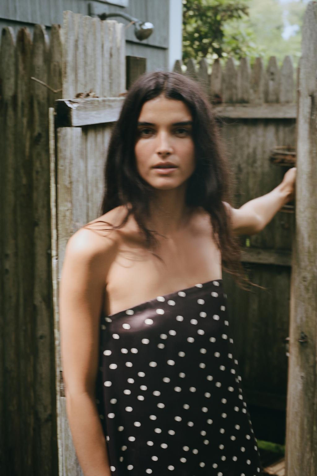 SATIN BANDEAU TOP - Zara фото 16
