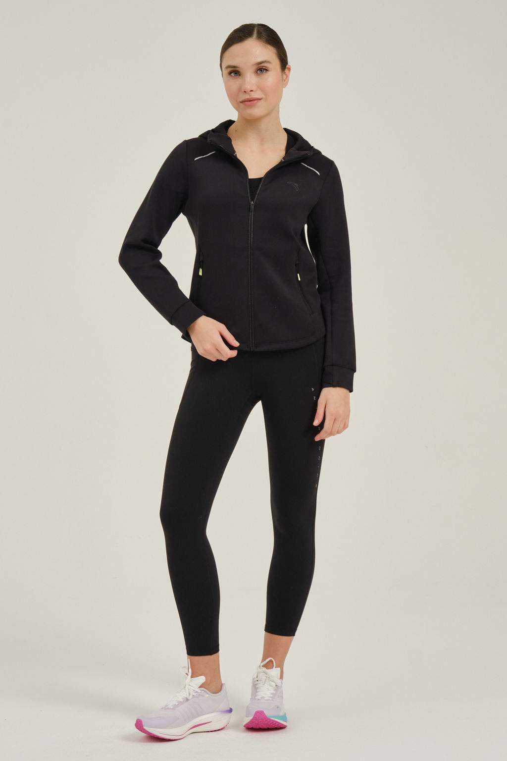 Толстовка на молнии Черный