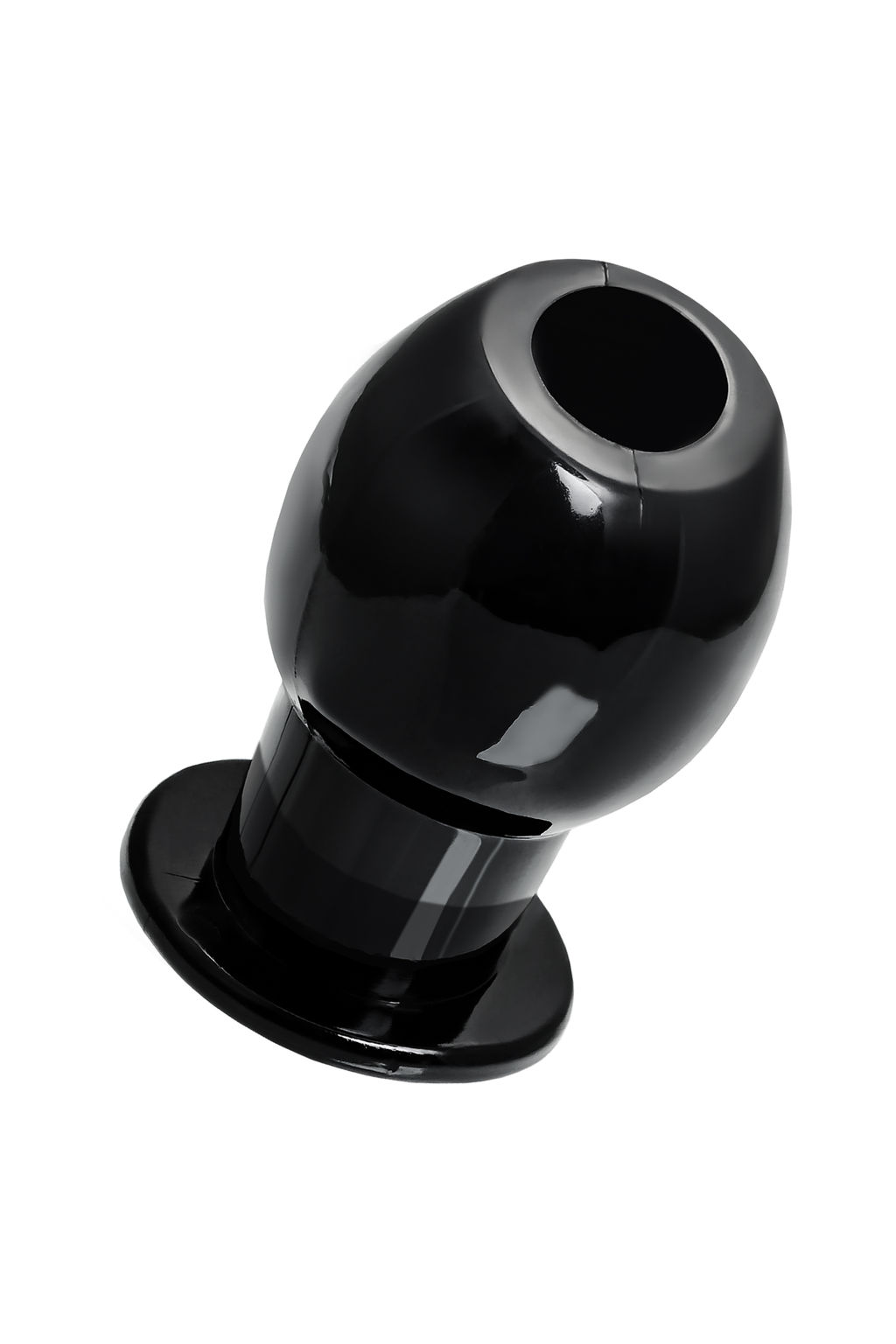 Анальная втулка TOYFA Basic S, TPE, чёрная, 6 см  фото 4