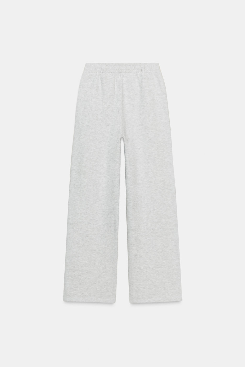 BELTED STRAIGHT-LEG FLEECE TROUSERS - Zara фото 7