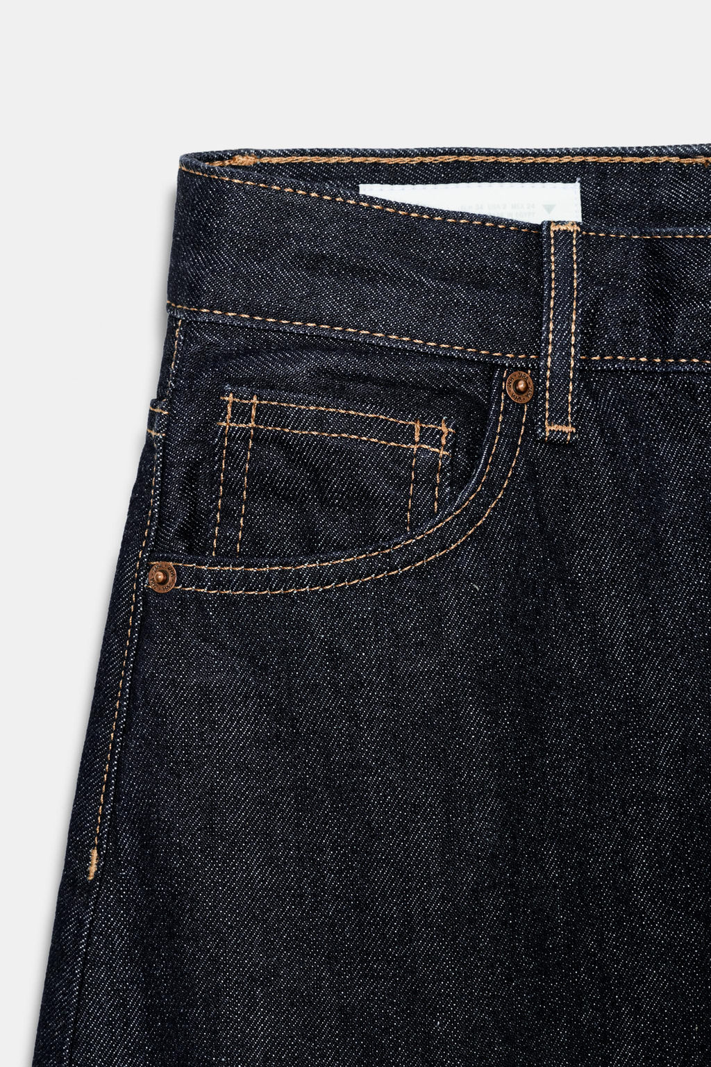 JEANS TRF BARREL TIRO ALTO / ?ndigo oscuro - Zara фото 8