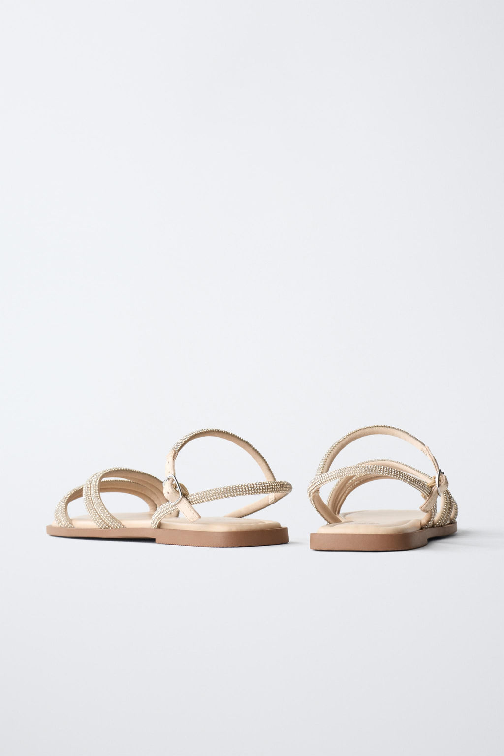 SANDALIA BRILLOS / Oro - Zara фото 5