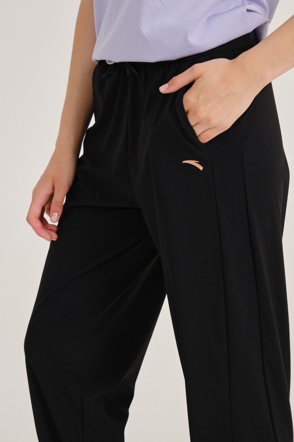 Брюки трикотажные Черный - Anta фото 6