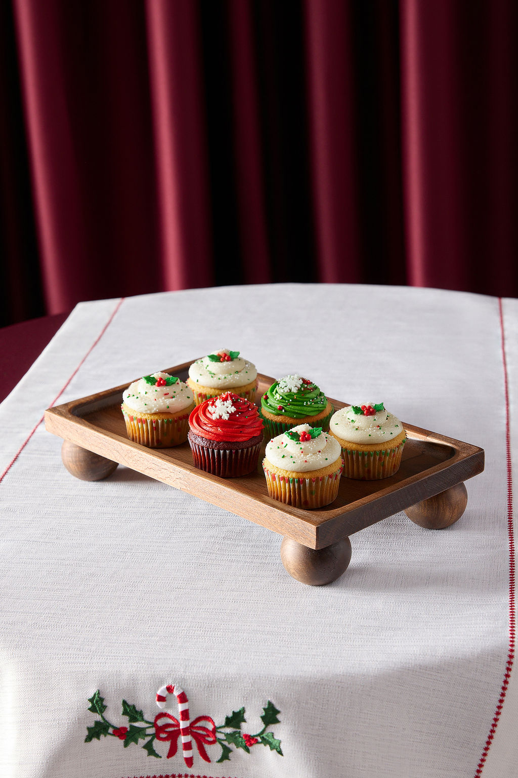 Ahsap Dikdortgen Sunum Stand? Naturel (17x30 cm) TPHAW26TBK00069