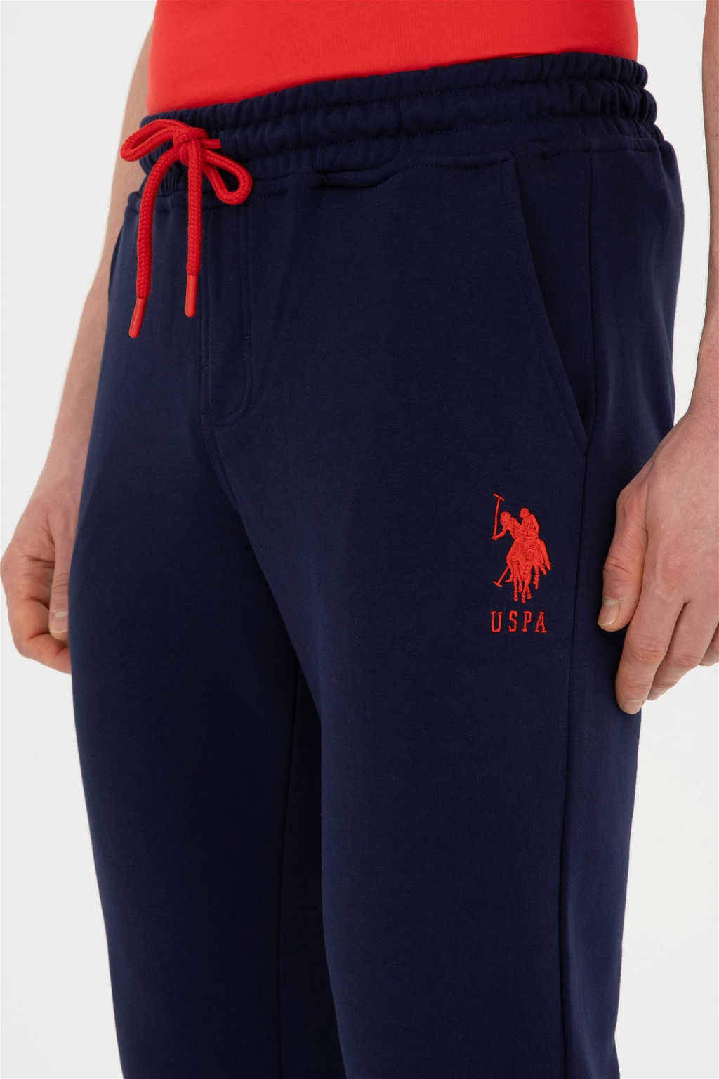U. S. Polo Assn / Мужские темно-синие спортивные штаны - U.s. polo assn фото 5