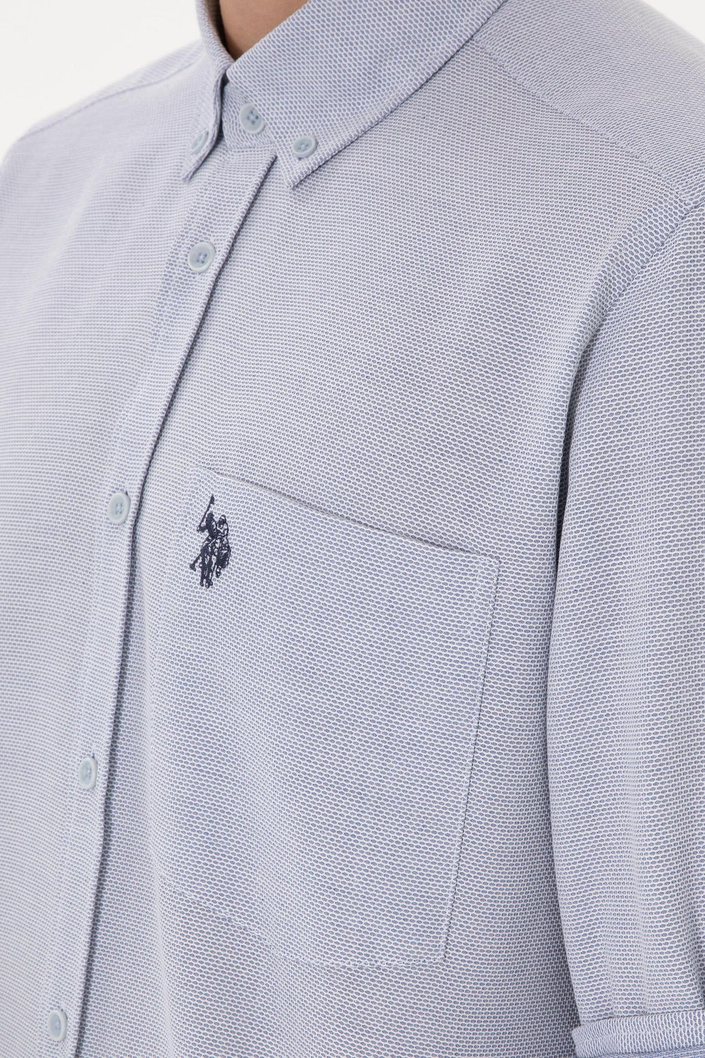 Erkek Lacivert Uzun Kollu G_mlek Sepette S_rpriz _ndirim - U.s. polo assn фото 7