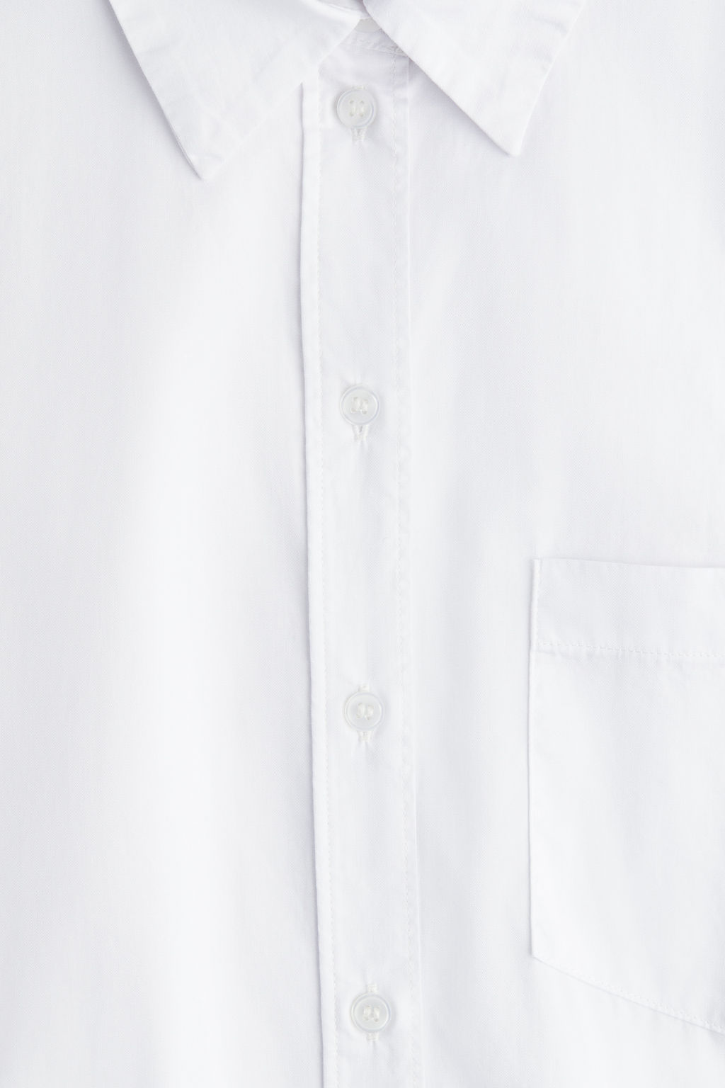 Camisa oversize en popelina de algod?n - H&m фото 6