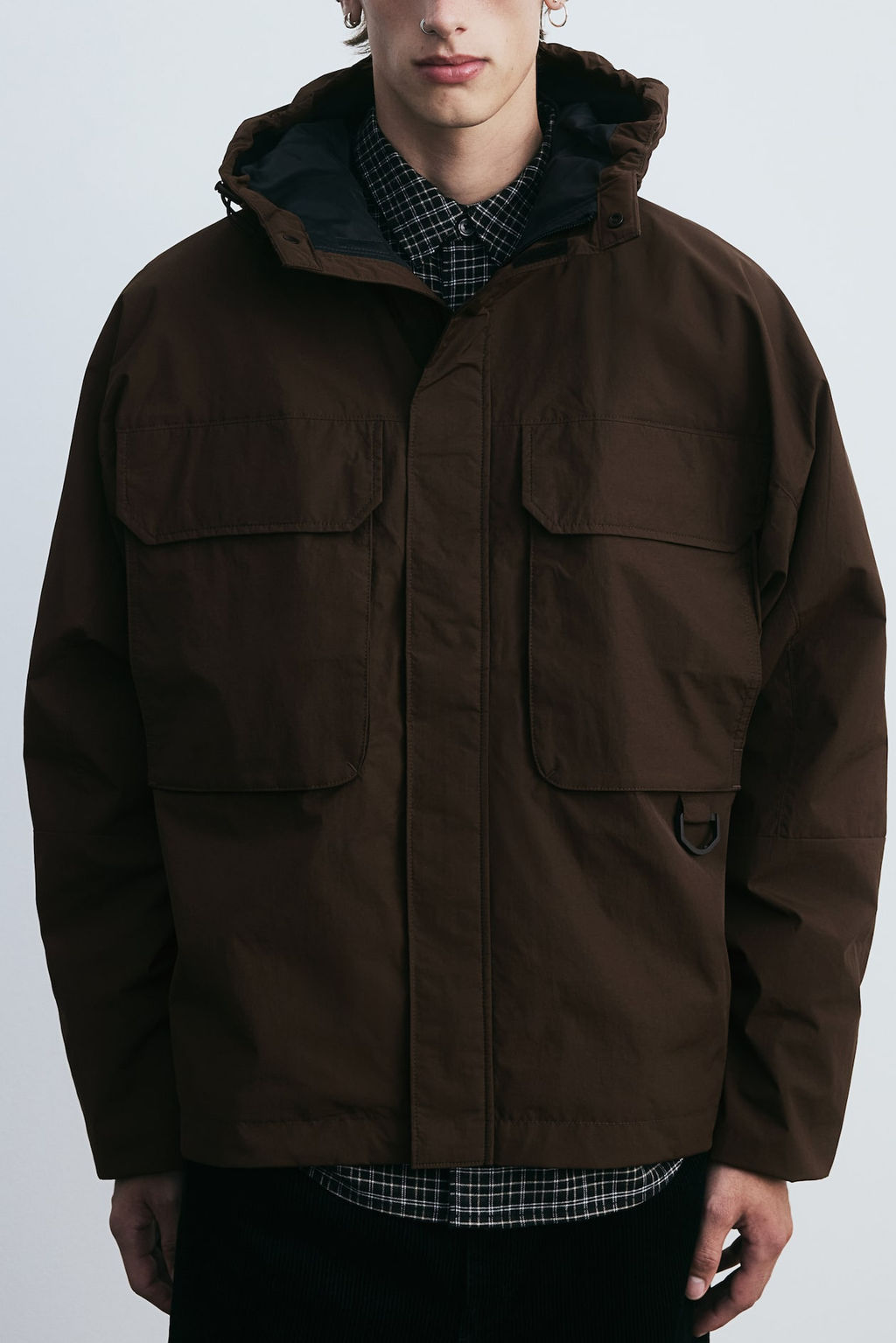 Cortavientos repelente al agua Loose Fit - H&m фото 4