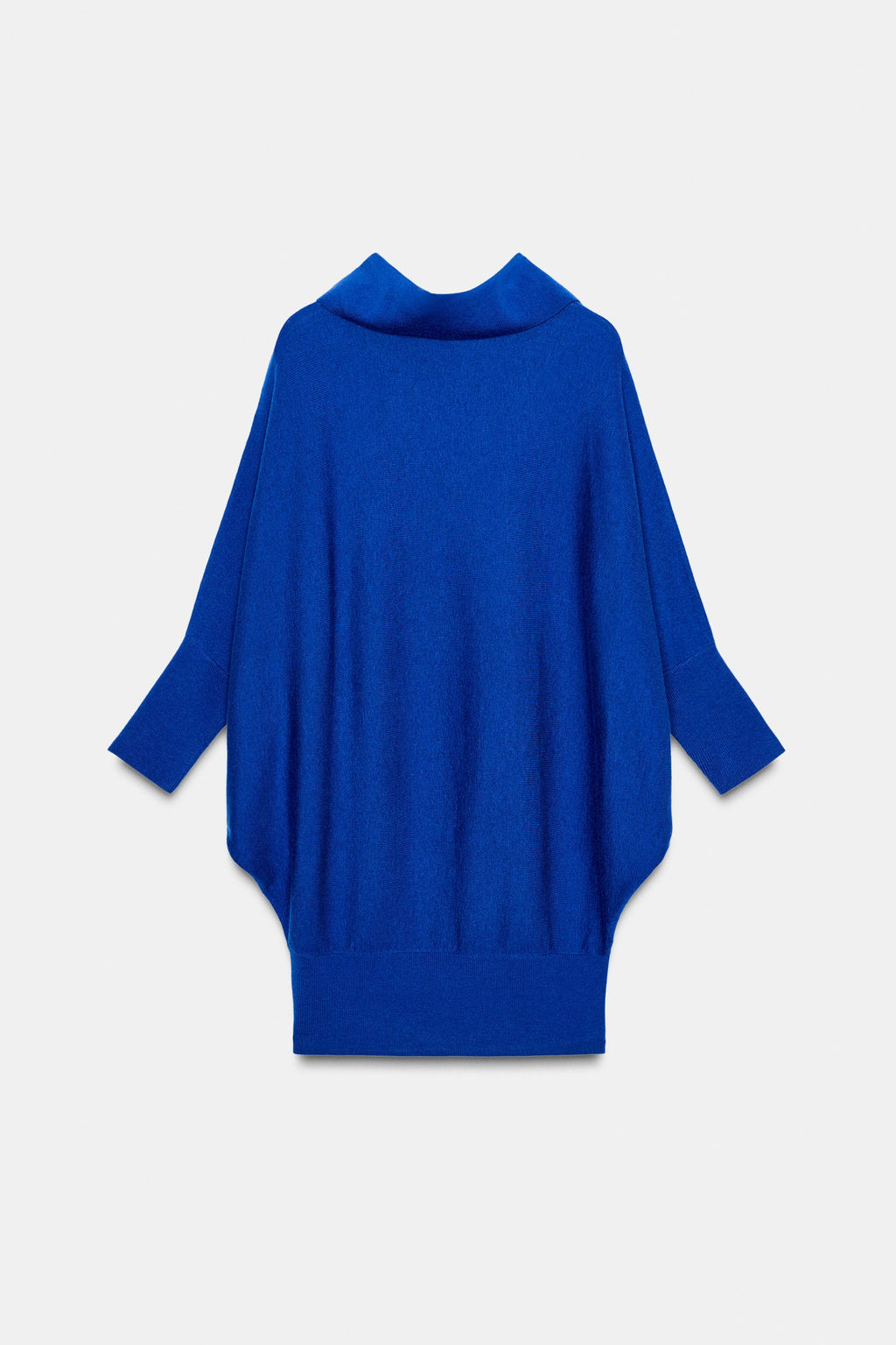 LONG KNIT BATWING SLEEVE JUMPER - Zara фото 13