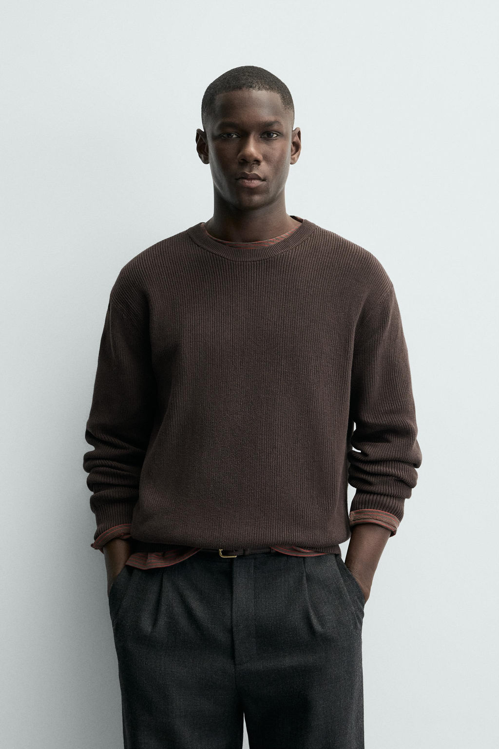 PURL KNIT SWEATER - Zara фото 10