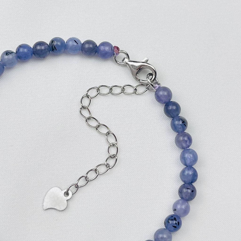 Браслет из Танзанита 17 см +