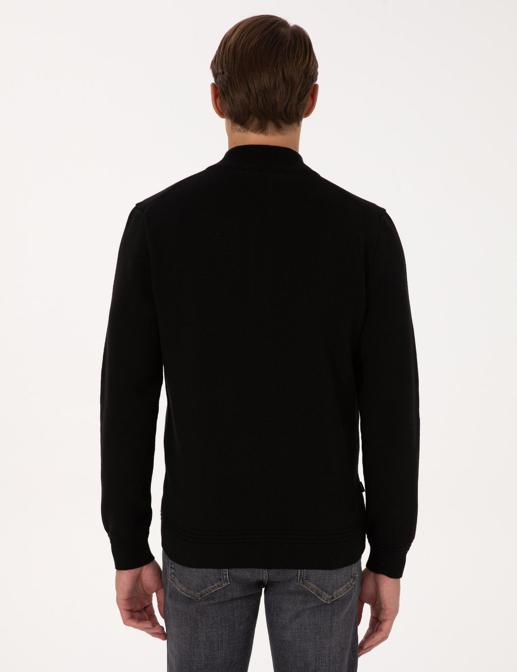 Siyah Regular Fit Triko H_rka - Pierre cardin фото 5