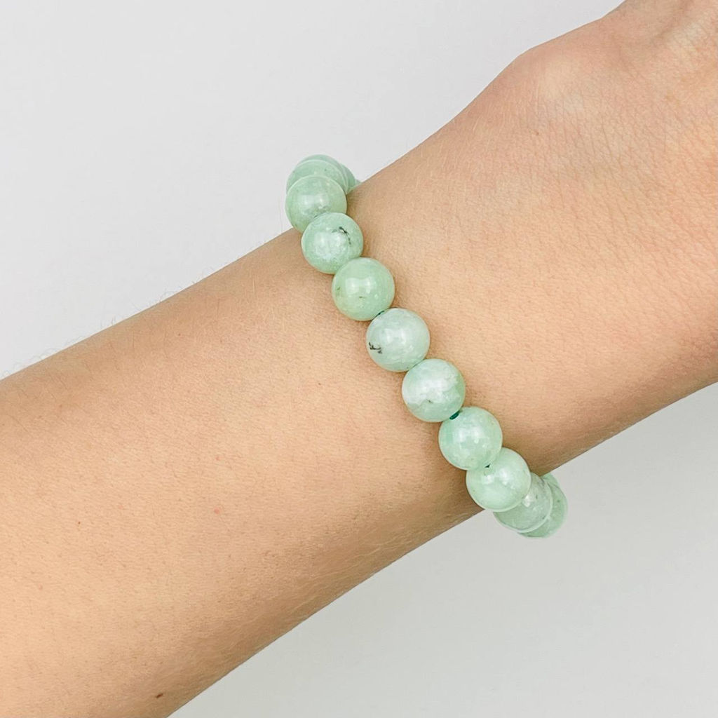 Браслет из Хризопраза - Радуга самоцветов фото 2