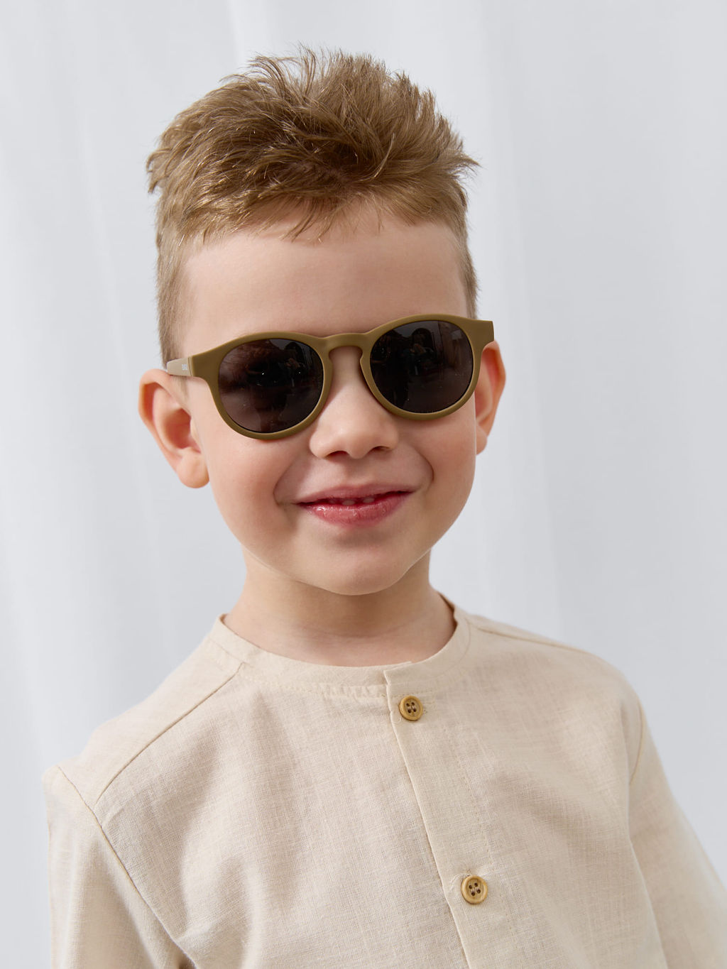 Очки солнцезащитные Какао - Bungly фото 2