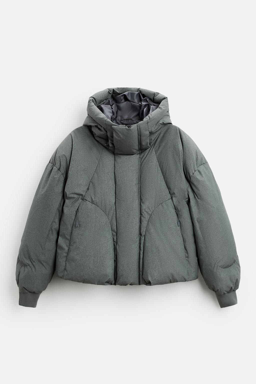 PADDED BOXY FIT JACKET - Zara фото 5