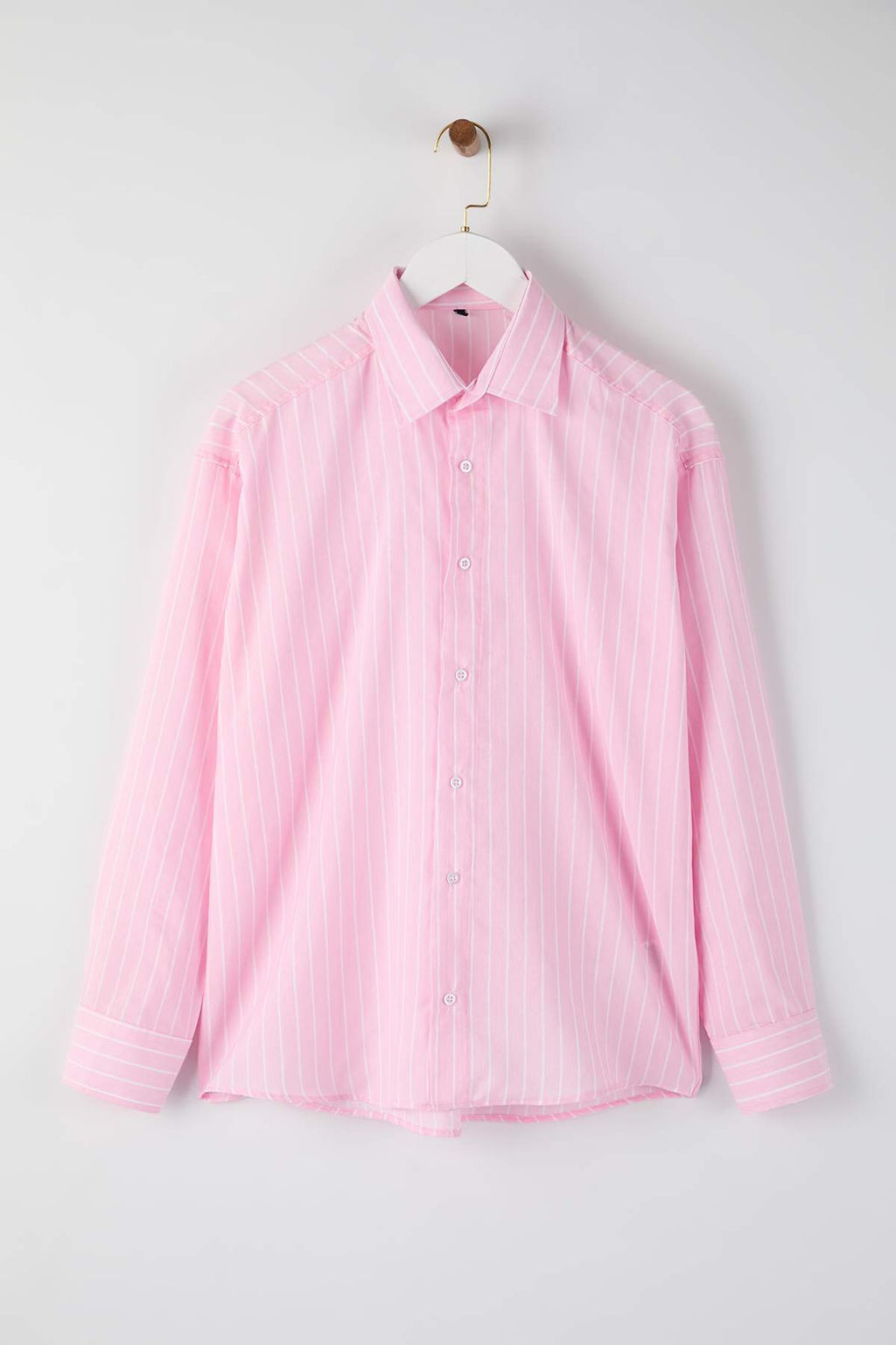 Haki Regular Erkek Gomlek TMNAW26GO00026 - Trendyolmilla фото 23