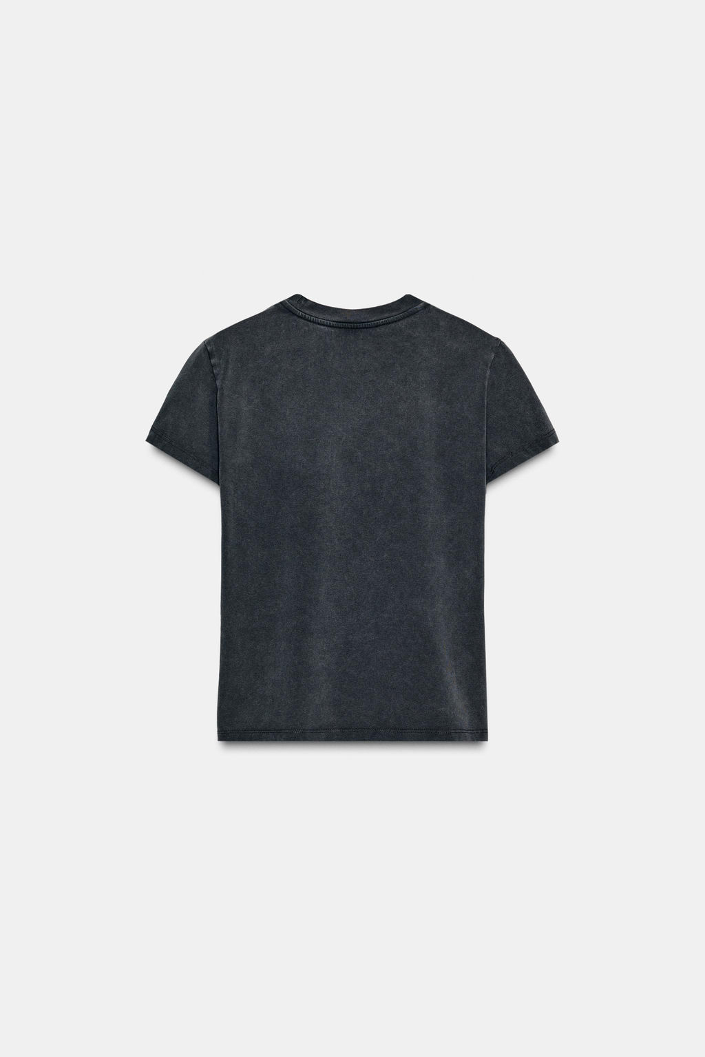 WASHED SLOGAN T-SHIRT - Zara фото 7