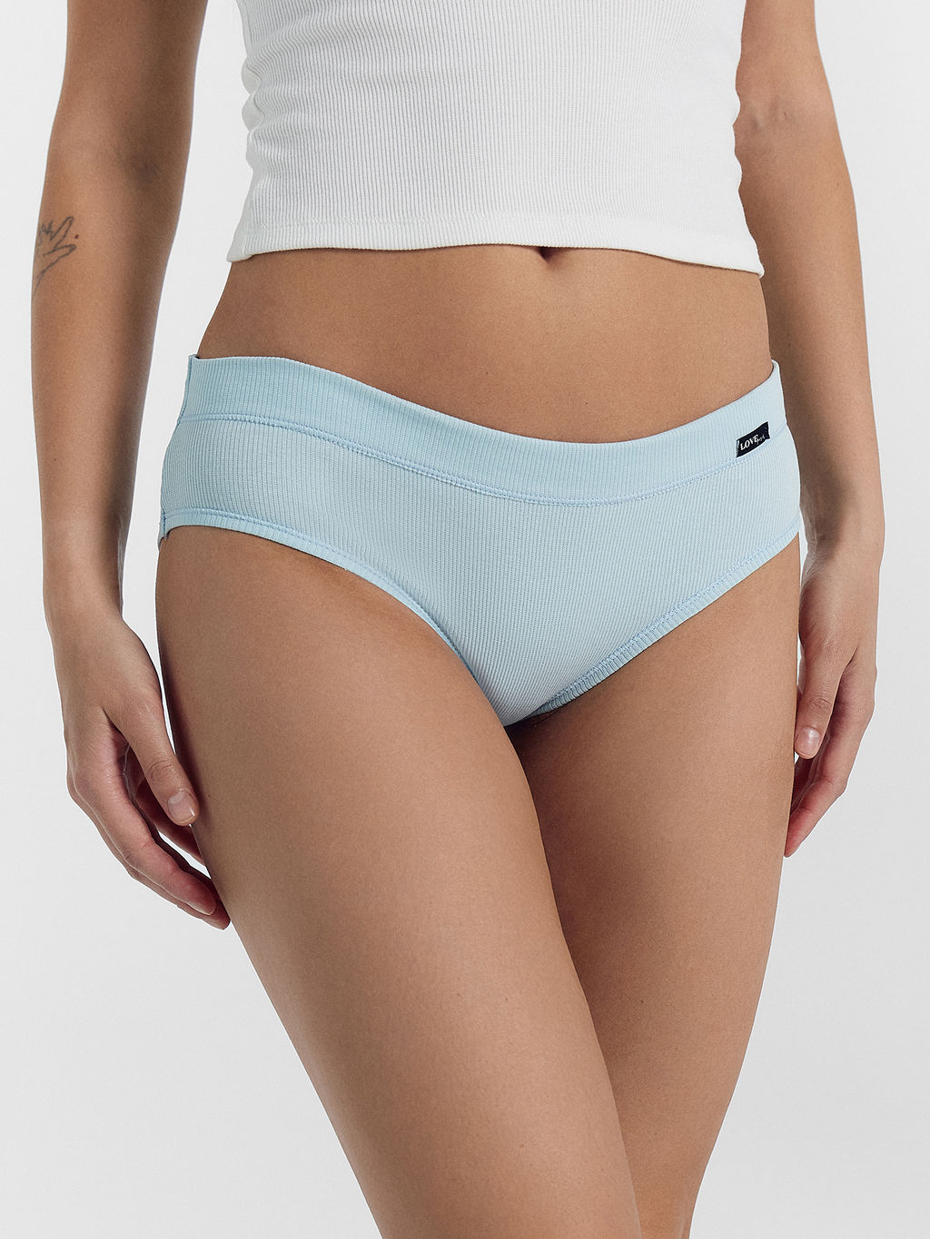 Цена за 2 штуки! Трусы женские слипы в небесно-голубом цвете небесно -голубой 412491 - Mark formelle фото 2