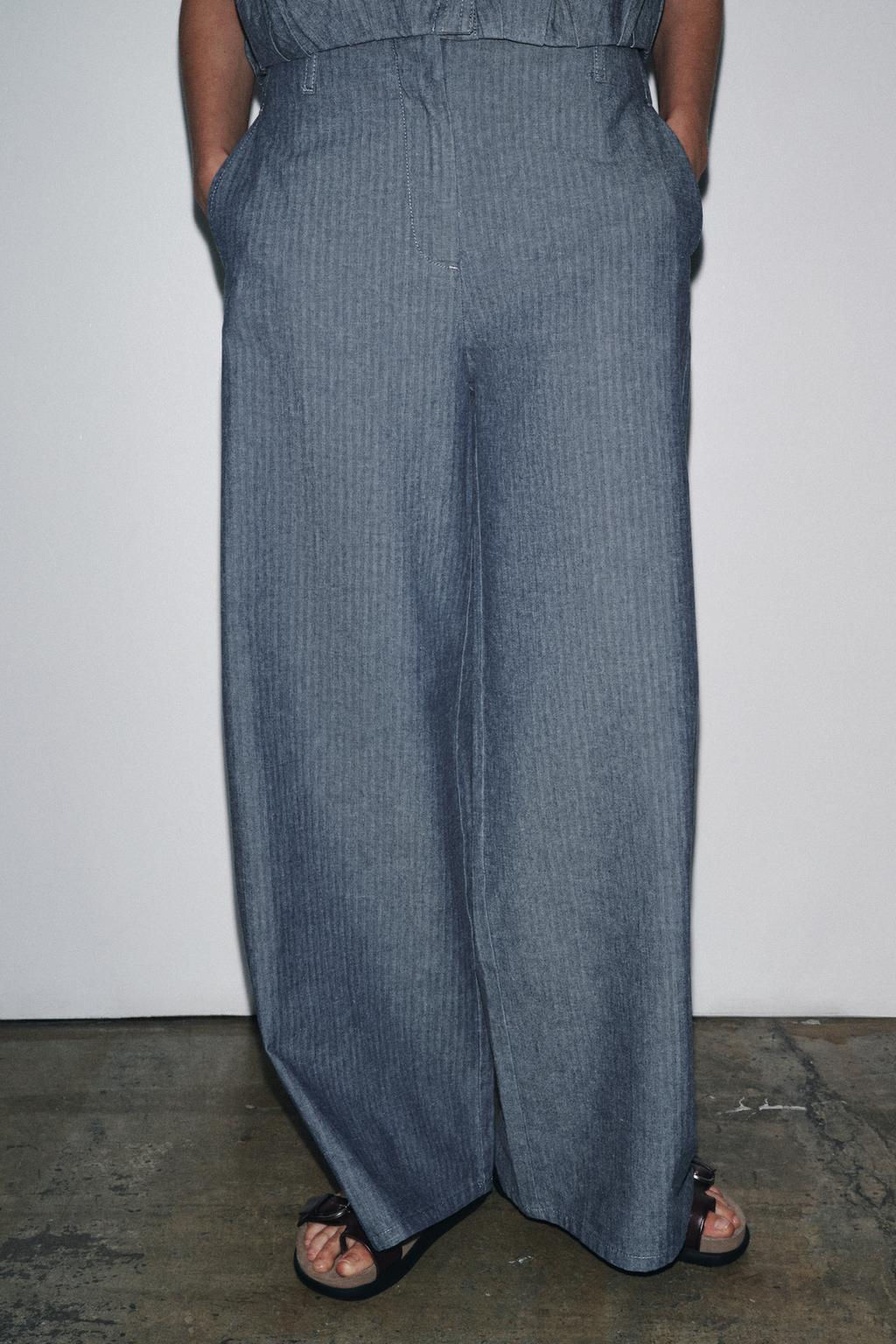 ZW COLLECTION RELAXED TROUSERS - Zara фото 2