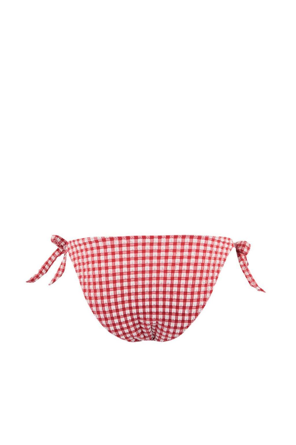 K?rm?z? Potikareli Dokulu F?rf?rl? Regular Normal Bel Bikini Alt? TBESS22BA0074