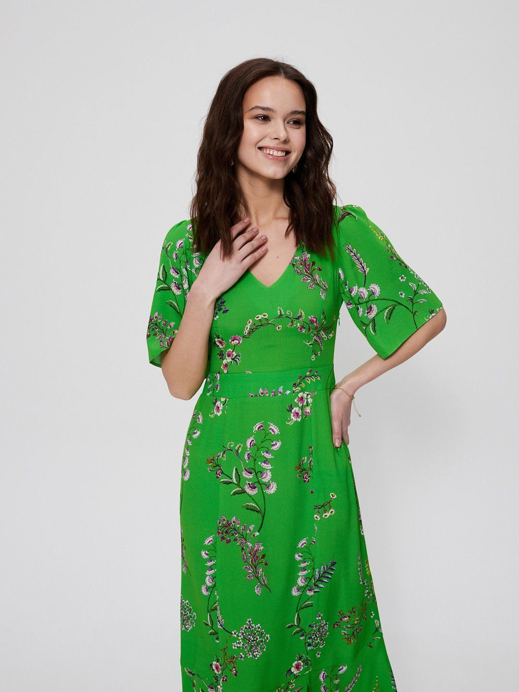 Платье 322.050080/зеленый