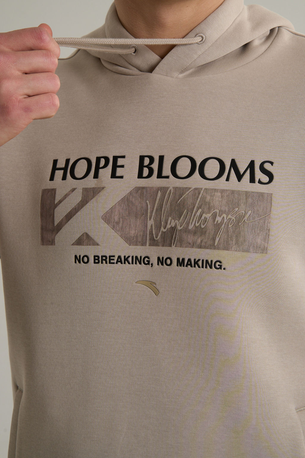 Худи Хаки KT Sweat Hoodie - Anta фото 7