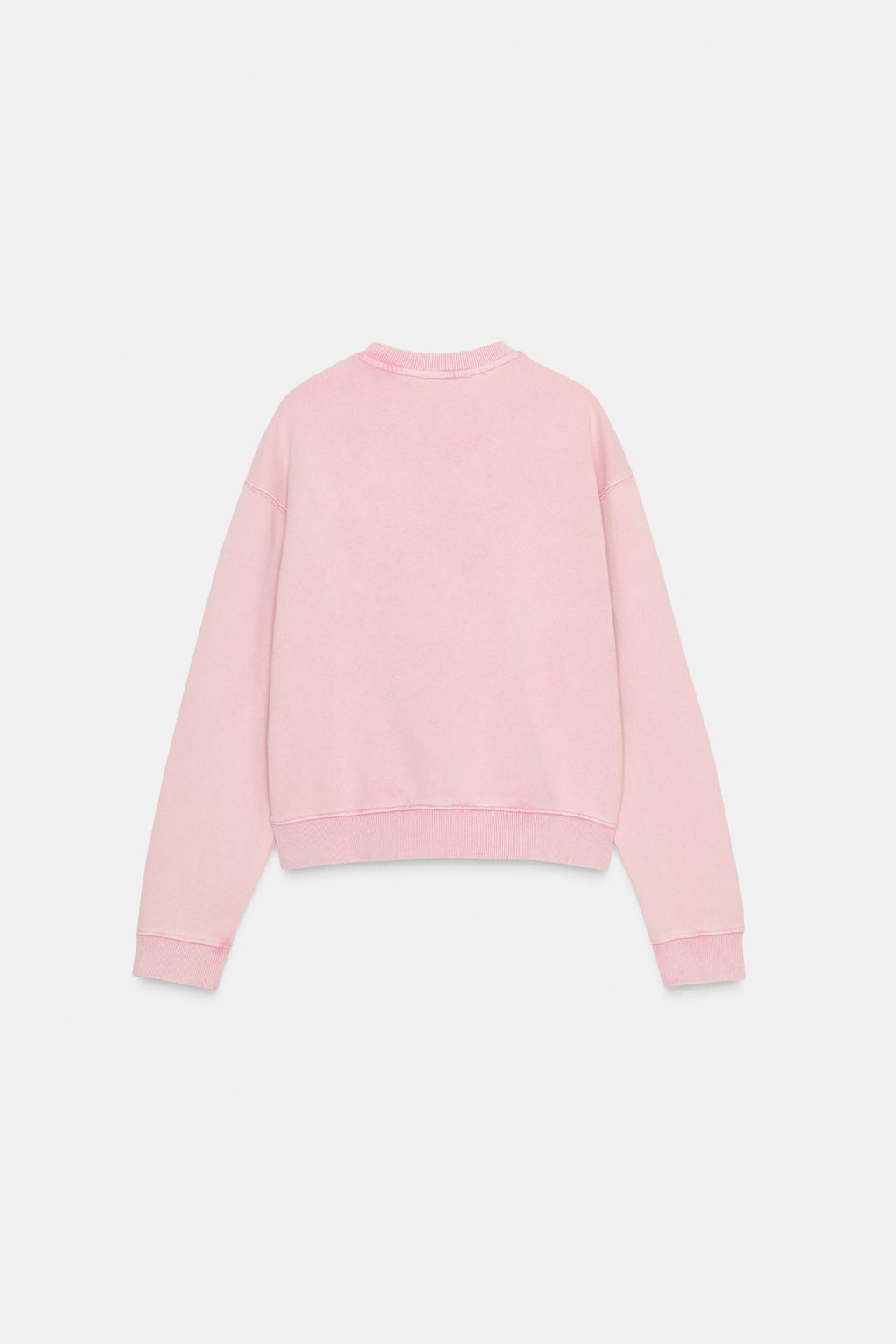 FADED SLOGAN SWEATSHIRT - Zara фото 2
