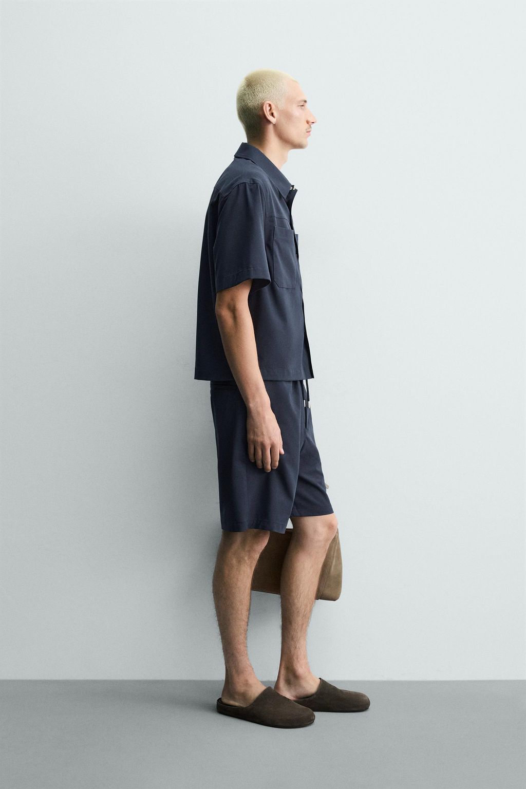 BERMUDA T?CNICA RELAXED FIT / Azul