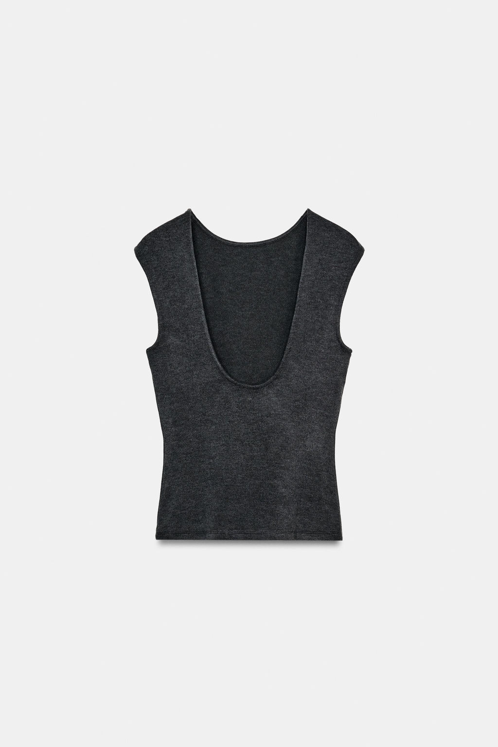 TOP ESPALDA DESCUBIERTA / Gris antracita - Zara фото 7