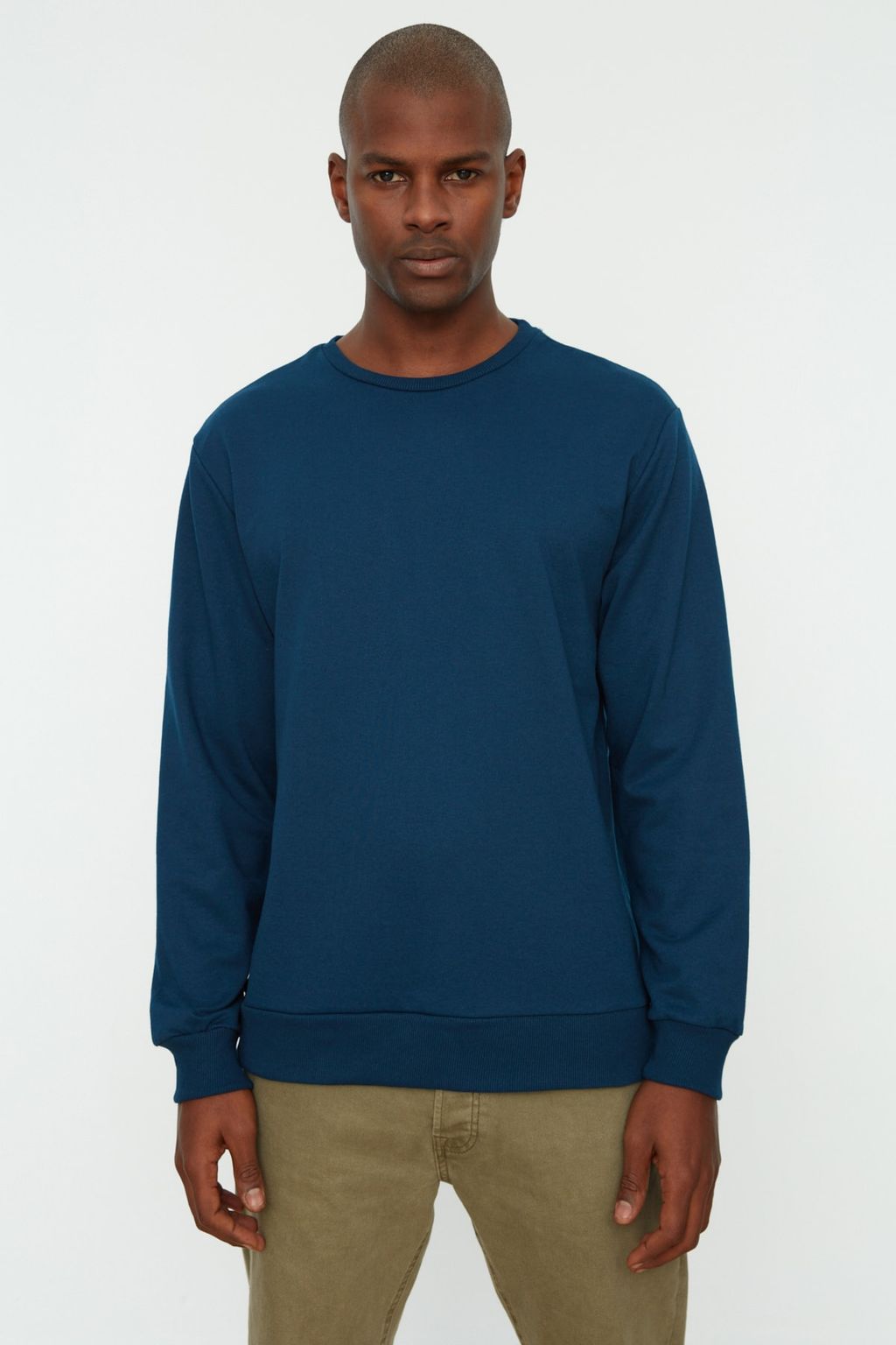 TRENDYOL MAN Haki Regular/Normal Kesim Uzun Kollu Sweatshirt TMNAW20SW0164 - Trendyolmilla фото 31