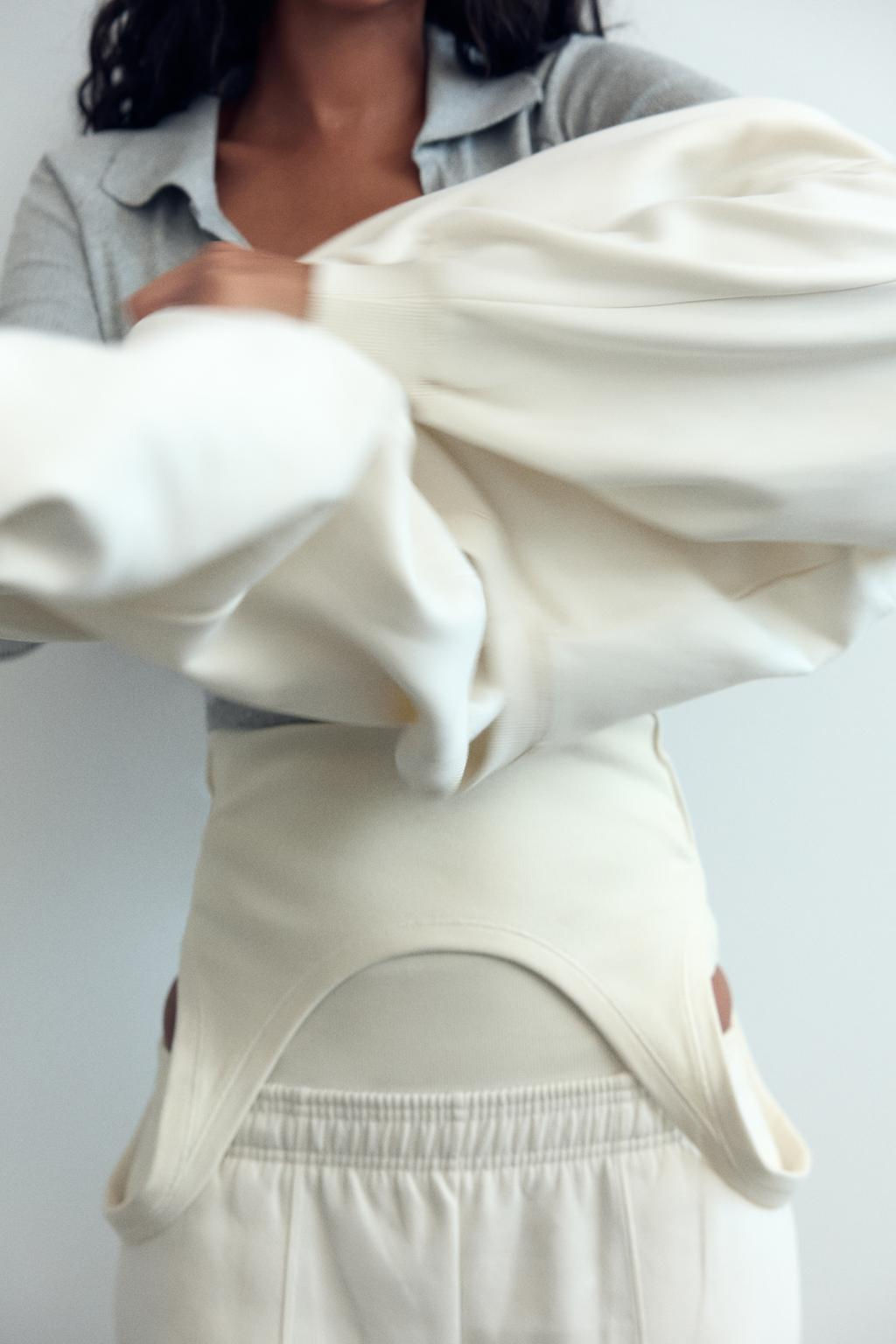 BASIC PLUSH SWEATSHIRT - Zara фото 22