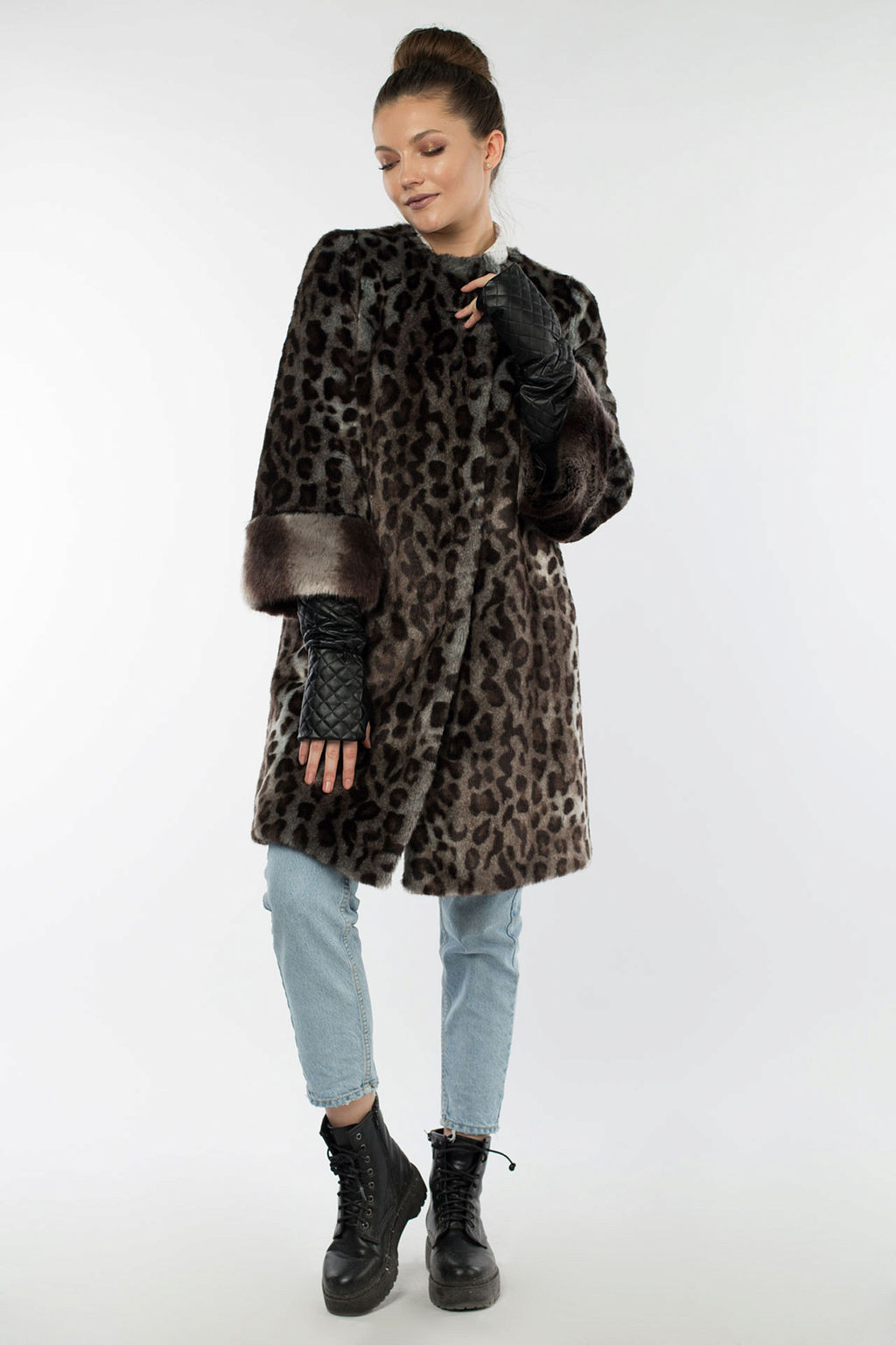 02-0763 Пальто женское утепленное - El podio фото 10