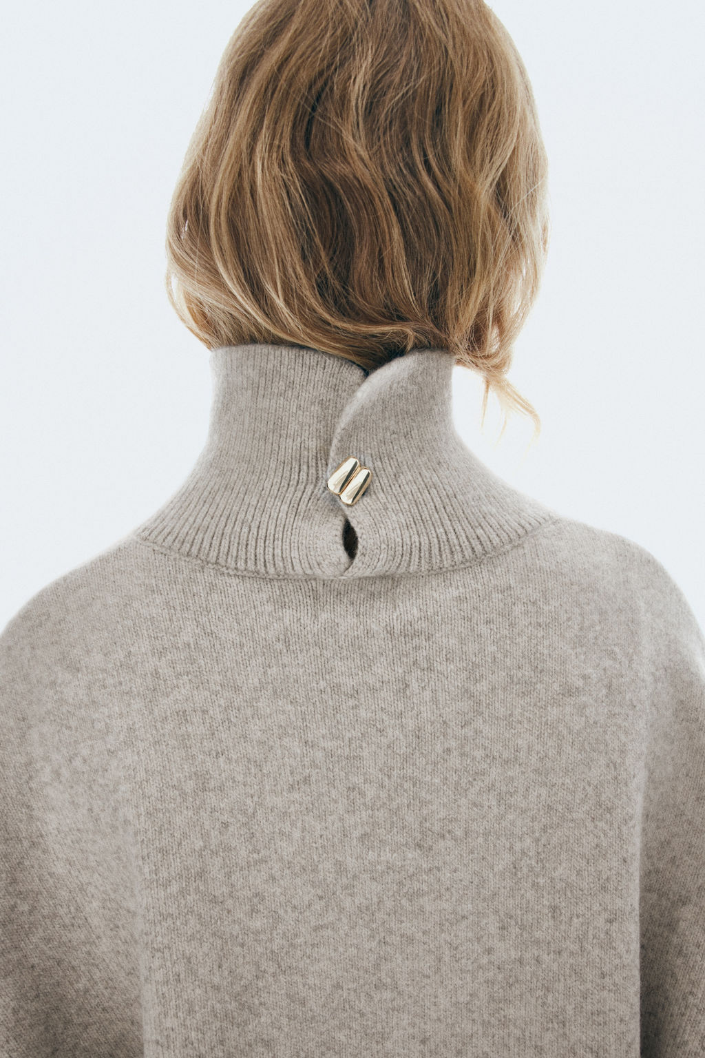 Jersey oversize con cuello perkins - H&m фото 4