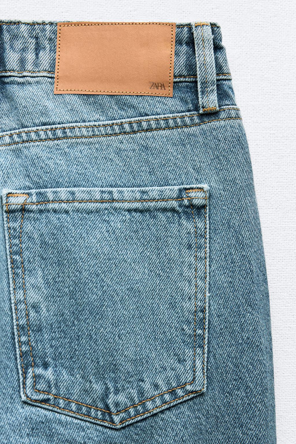 Z1975 STRAIGHT HIGH-WAIST ANKLE-LENGTH JEANS - Zara фото 9