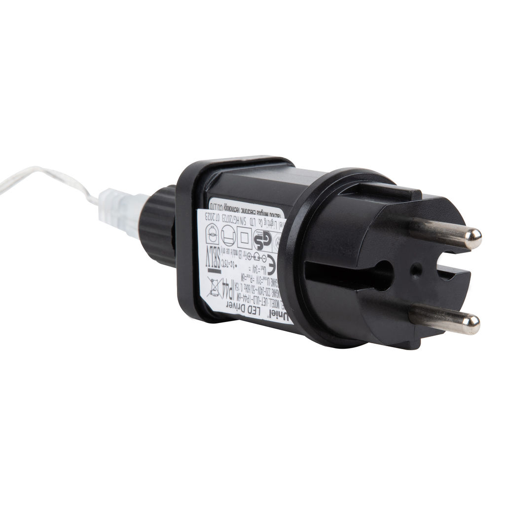 ULD-C3020-264/TTK BLUE IP44 Занавес светодиодный с эффектом мерцания, 3х2м. 264 светодиода. Синий свет. Провод прозрачный. TM Uniel