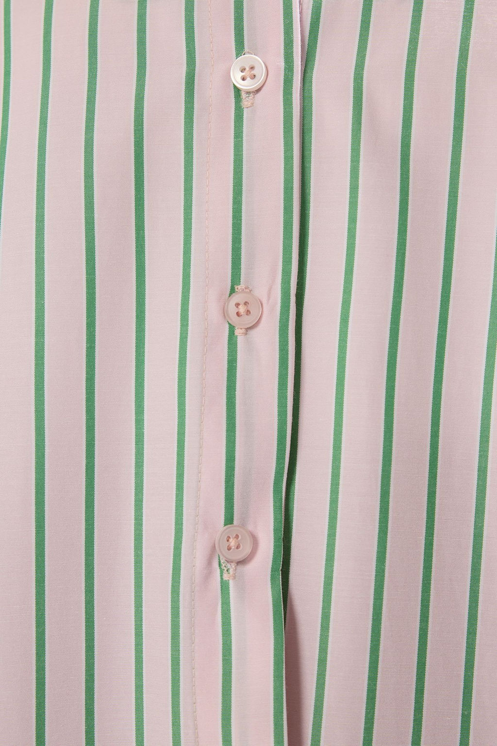 TRENDYOLMILLA Pembe Cizgili Pamuklu Kumas Oversize Genis Kal?p Gomlek TWOSS25GO00107  фото 4
