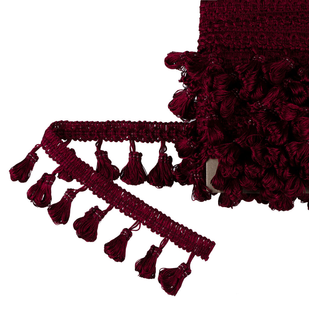 Бахрома Gamma 45 мм с кисточками 555 10 м  0.5 м