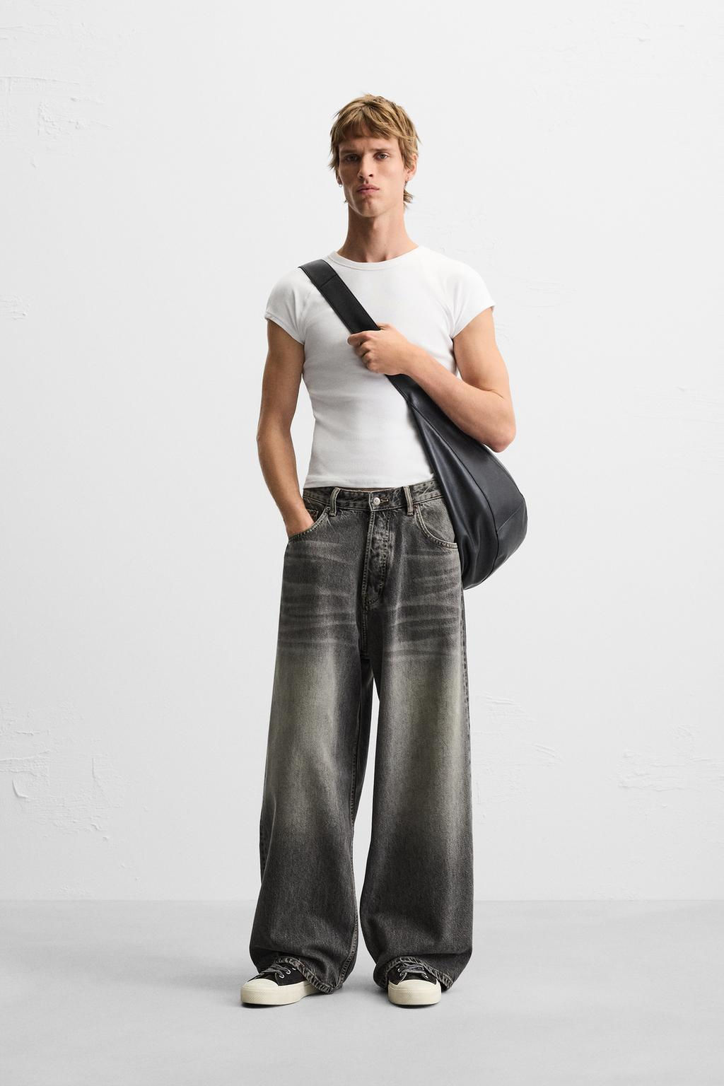 SUPER BAGGY FIT JEANS - Zara фото 11