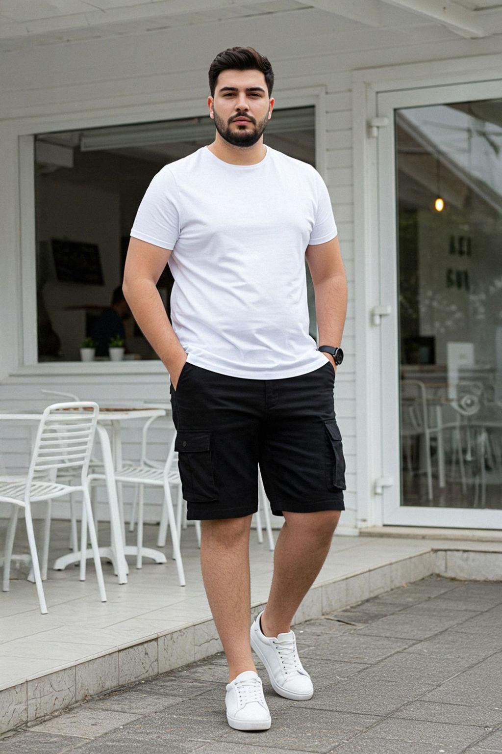 TRENDYOL MAN Buyuk Beden Sort & Bermuda TMNSS25AP00008